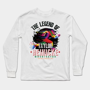 Washington's-Team The-Legend-of-Taylor-Heinicke Long Sleeve T-Shirt